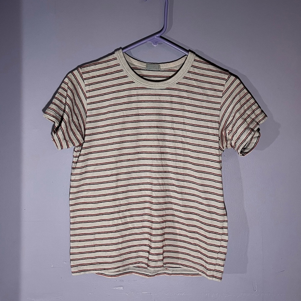 John Galt/Brandy Melville striped tee one size